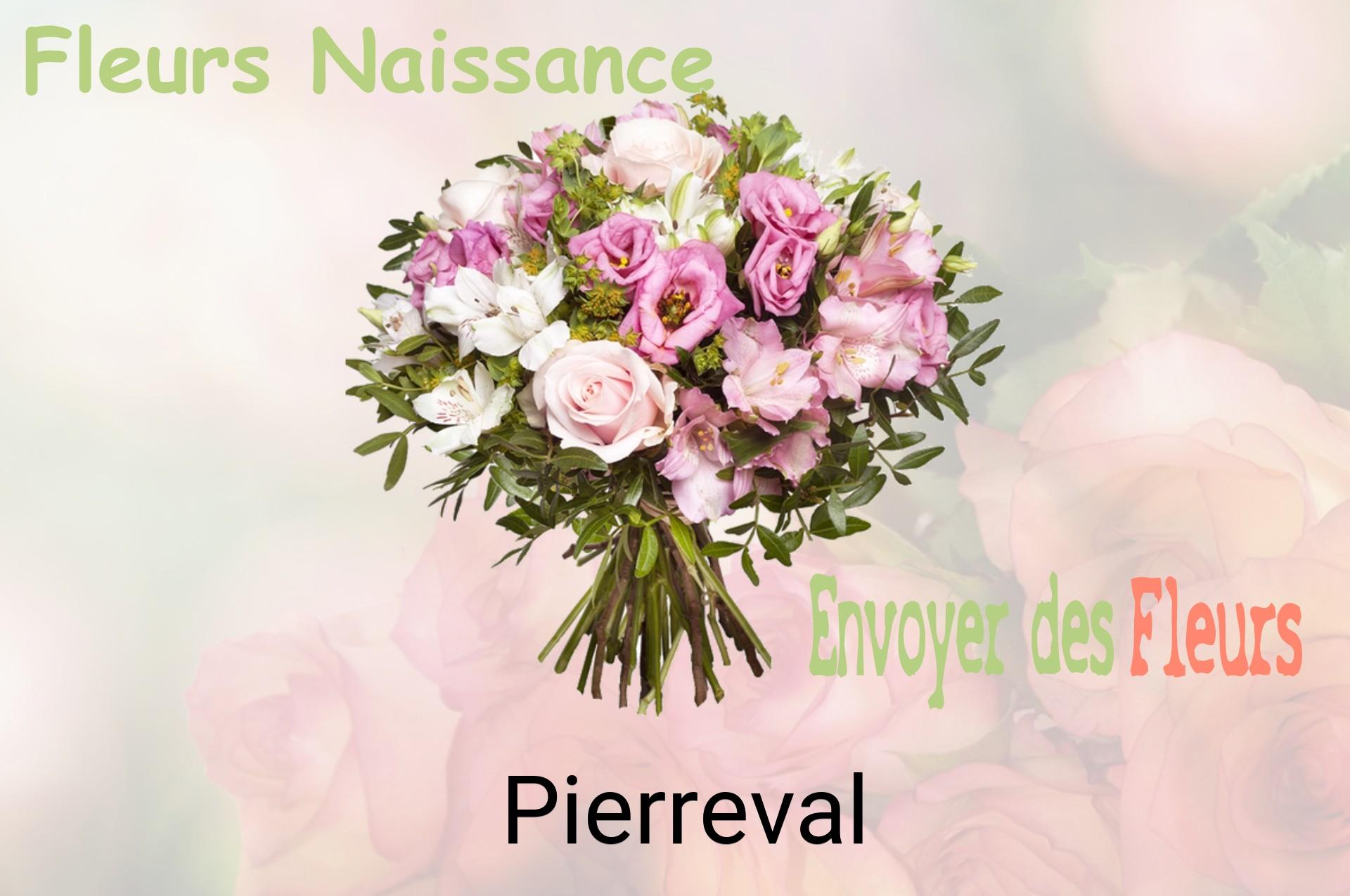 Bouquet de fleurs de naissance livré à Pierreval